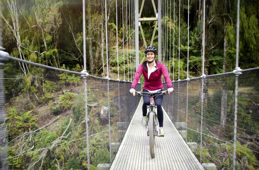 Tourism New Zealand announces Aussie star Megan Gale as new cycling ambassador