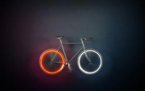 Bike wheel lights go battery-less