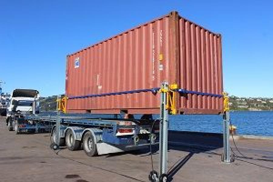 Freight Container Movements Now Possible in Remote Locations thanks to New Jacks