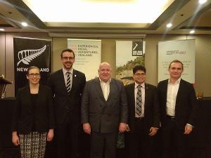 New Zealand Ambassador David Strachan (center) leads an 11-member delegation to Cebu to look into possible areas here to invest into.
