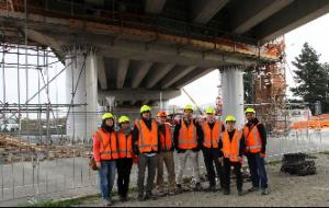 University of Canterbury research used in world-first 'Ferrari' overpass