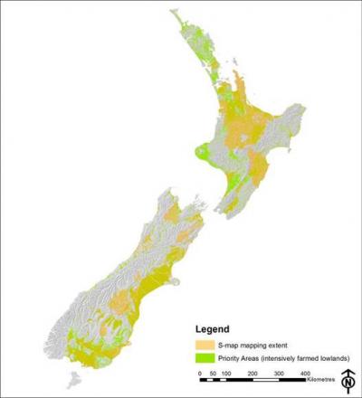 More than 8 million hectares of NZ soil now digitally mapped