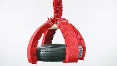 The vacuum-powered soft robots are reported capable of lifting objects a thousand times their own weight