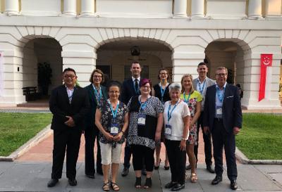   The Tourism New Zealand delegation at SMF 2018