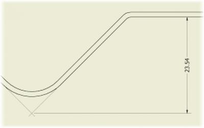 Inventor – Project an Implied Intersection for a Drawing Dimension