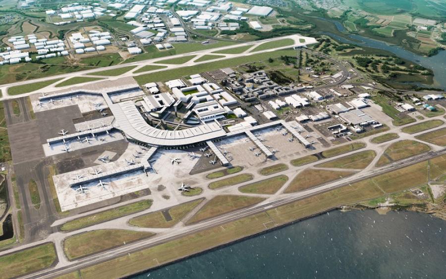 Auckland Airport completes major extension of international aircraft pier