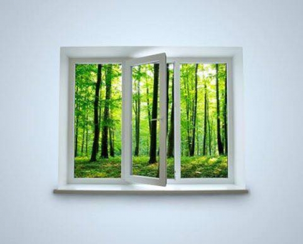 Think of your windows as frames