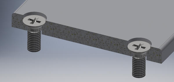 Require a Recessed Countersunk Hole