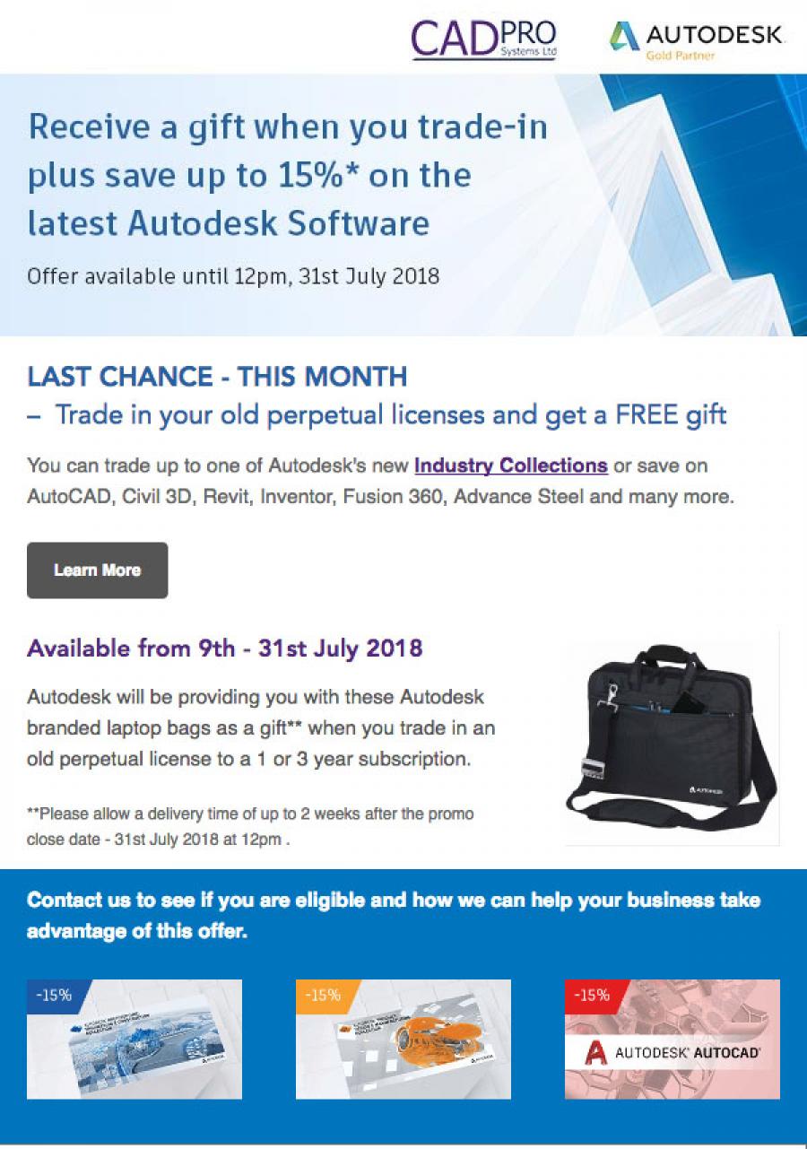 Autodesk Discount with CADPRO