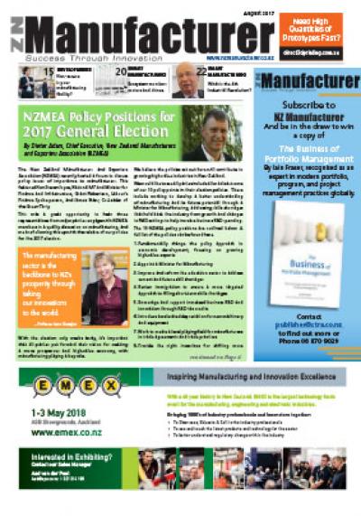 NZManufacturer August 2017 Edition Click on link below to open