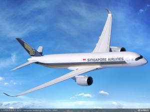 Singapore Airlines Takes Delivery Of First Airbus A350-900