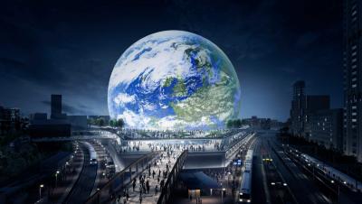 First visuals revealed of Populous&#039; spherical London arena
