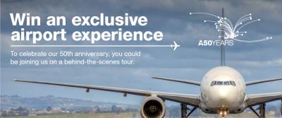 Airport launches birthday competition for exclusive behind-the-scenes tour