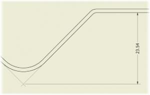 Inventor – Project an Implied Intersection for a Drawing Dimension