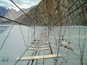 The Hussaini Hanging Bridge