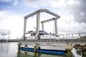 PGF support for new marine travel lift