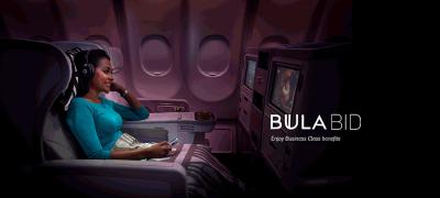 Fiji Airways launches online auction tool for Business Class upgrades