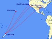 Auckland Houston service to go daily in peak season