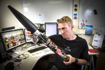University of Canterbury doctoral student Philipp Sueltrop