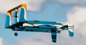 Amazon files patent for flying warehouse