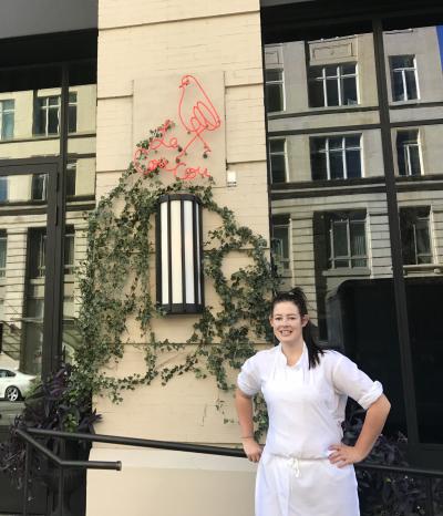 Chef Hilary Wroe enjoys patisserie experience overseas.