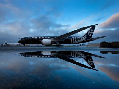 The Air New Zealand Boeing 787-9 Dreamliner Aircraft