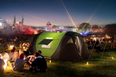 Meet Cinch the new solar powered pop-up tent