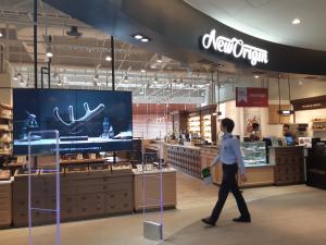 A New Origin café in Seoul, South Korea  Branded health foods based on NZ velvet have transformed the Korean market. Creating a similar product category in China is a priority for the deer industry.