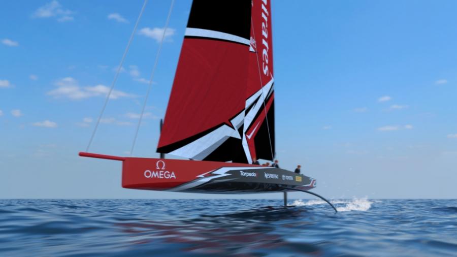 The America&#039;s Cup Class AC75 boat concept revealed