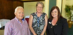 L2R: Michael Barnett CE of the Auckland Chamber of Commerce with Ruapehu Business Development and Partnerships Manager Peggy Veen and Amanda Linsley CE of the Manawatu Chamber of Commerce at the Ruapehu Chamber of Commerce Workshop