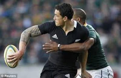 An under arm flick of the health and safety ball