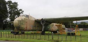 Bristol freighter returns to the UK from Ardmore