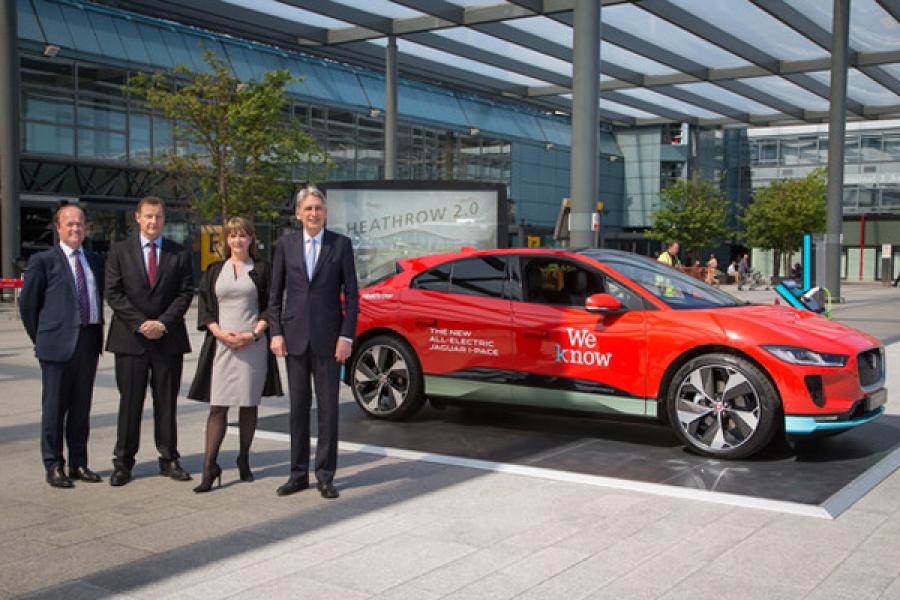 Heathrow passengers to gain access to chauffeur-driven electric cars