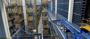 The fully-automated logistic centre at Huawei&#039;s headquarters.