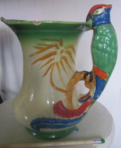 Green Parrot Discovered in Club Memorabilia