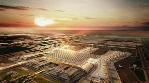 The lights are on at Runway Number One - Istanbul&#039;s new airport