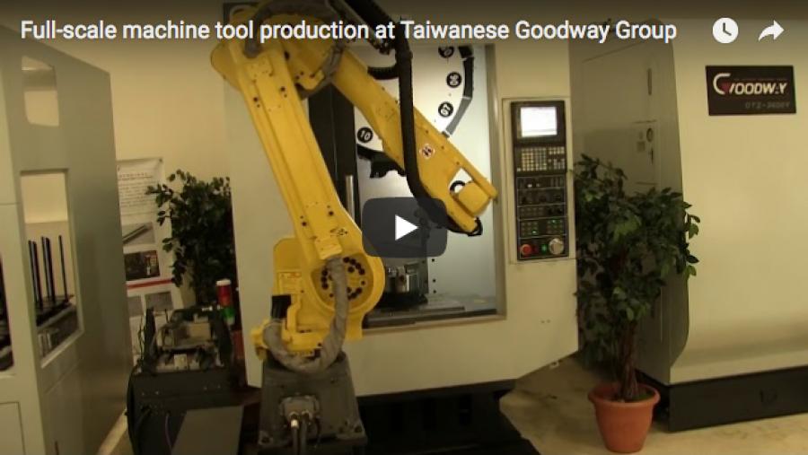 Full-Scale Machine Tool Construction at Goodway Group