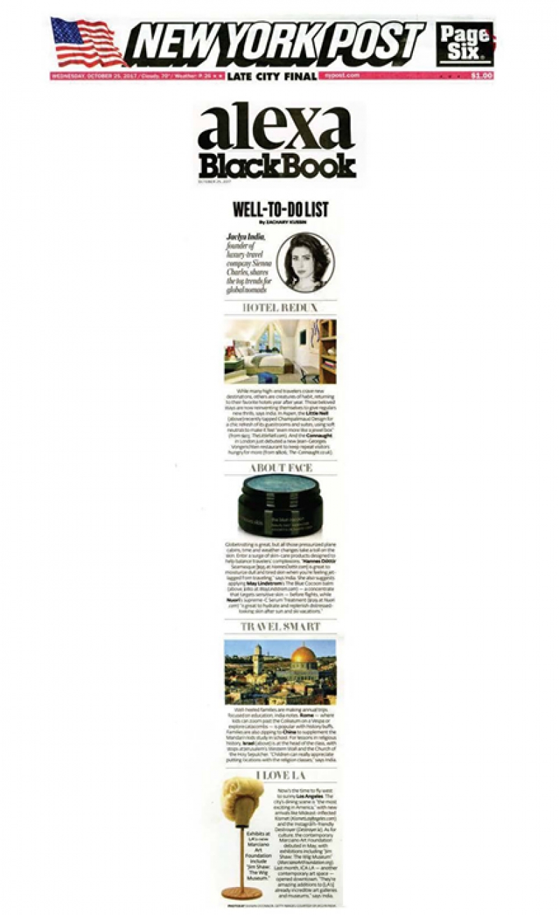 Sienna Charles featured today in