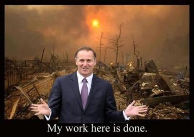 John Key’s K, the mysterious affair of the Flag Referendum and other examples of National’s Power Fatigue