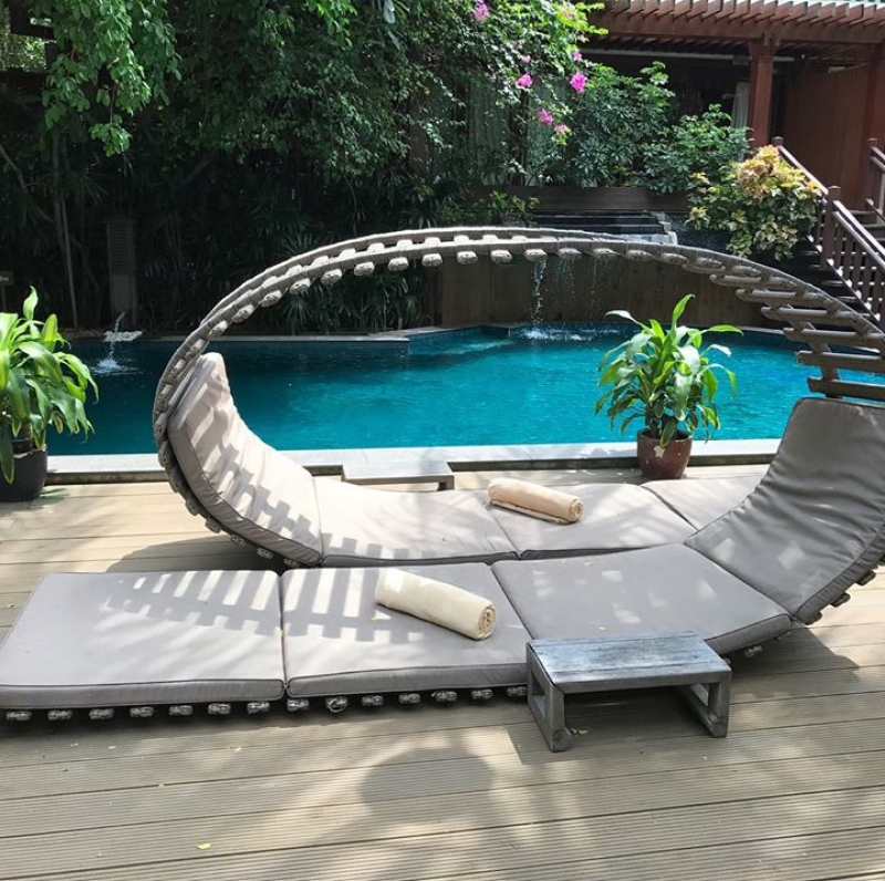 Sitting on the banks of the rive