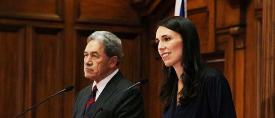   Prime Minister Jacinda Ardern and Deputy Prime Minister Winston Peters signed a coalition agreement in public last month - but a more detailed document is being kept behind closed doors. 