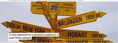 A new approach to emissions trading in a post-Paris climate