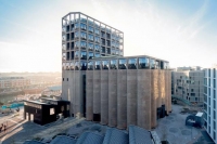 A historic grain silo becomes th