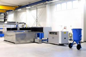 Water Jet Sweden introduce a multi-purpose waterjet cutting system. ​