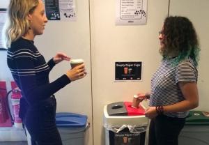 Bywaters pilots paper coffee cups recycling scheme at UCL