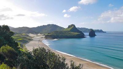   Great Barrier Island off the coast of Auckland.