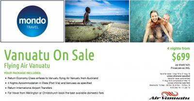 Vanuatu On Sale