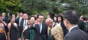  Chinese premier Li keqiang's welcome at Premier House. New Zealand's hawkish stance on Huawei could be problematic for our relationship with China. Photo: Supplied