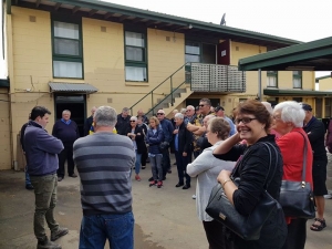 This is how behind-the-scenes we